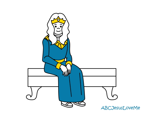 Queen Esther Coloring Sheet