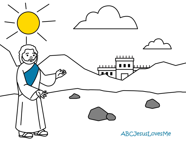 Jesus is Tempted Worksheet