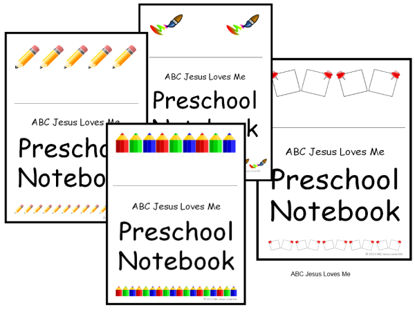 Preschool Notebook of Activities