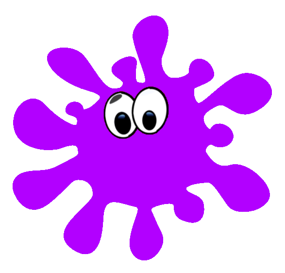 Purple Color Splash