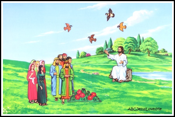Sermon on the Mount Flannelgraph