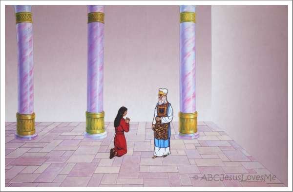 Hannah Prays in the Tempale
