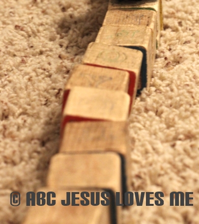 Line of Blocks
