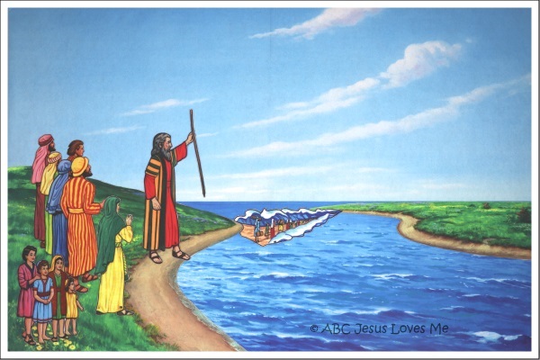 Red Sea Flannelgraph Bible Story
