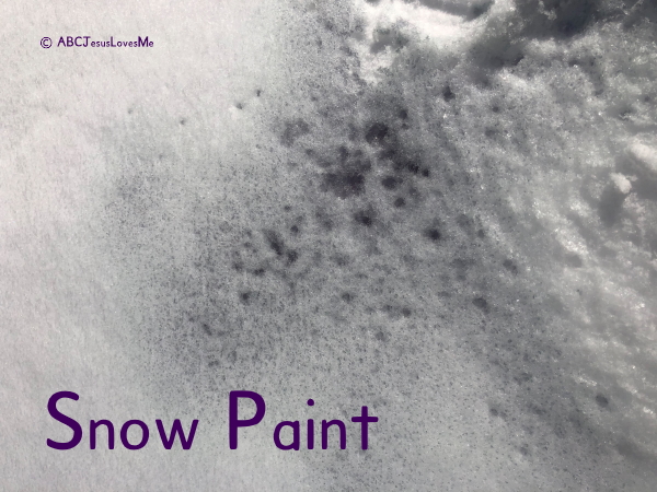 Snow Painting