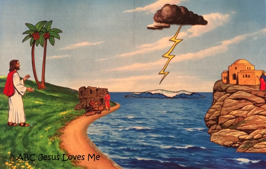 Wise Man and Foolish Man Flannelgraph Bible Story